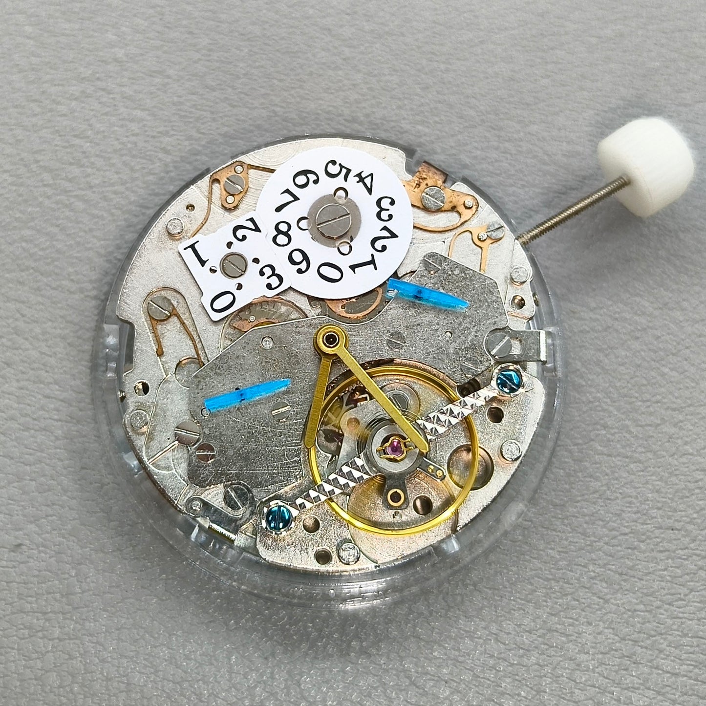 Shanghai L10 Multifunctional Mechanical Movement 5 Hands Big Date@12