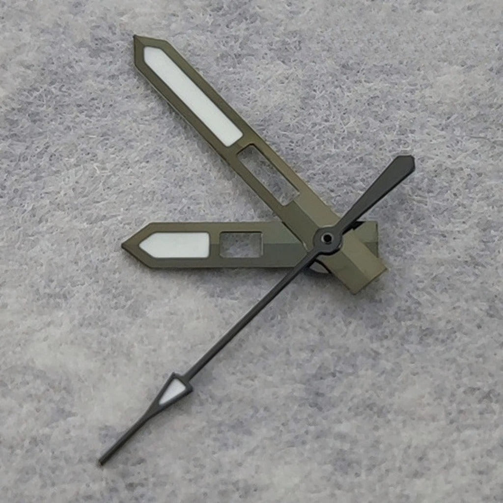 Modified Watch Hands C3 Green Luminous Pointers For NH36 NH35 NH38 7S/4R