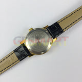 Round Case 3 Hands Green Background Zhufeng Manual Mechanical Ladies Watch