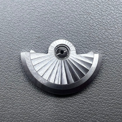 No Hollow Silver Radial Pattern Rotor, Seiko NH34 NH35 NH36 NH38 Compatible Watch Accessory