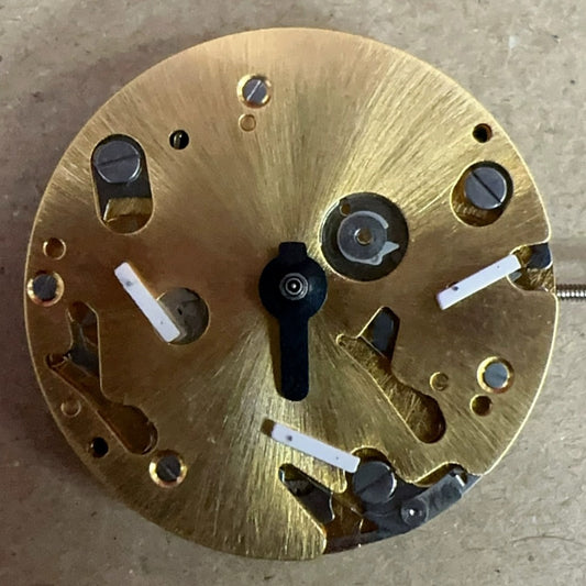 Swiss Made ISA 9238 quartz watch part with 6 multifunctional hands for precise timekeeping.