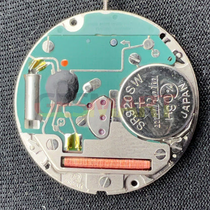 Mouvement à quartz <tc>ETA</tc> 955.414 de fabrication suisse, argent, calendrier unique, pièce suisse