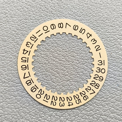 Replacement Golden Date Disk Wheel Date Wheel for RLX3135 Date@3