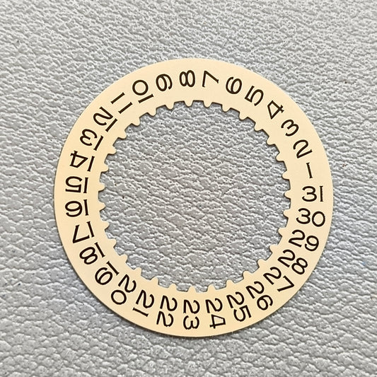 Replacement Golden Date Disk Wheel Date Wheel for RLX3135 Date@3