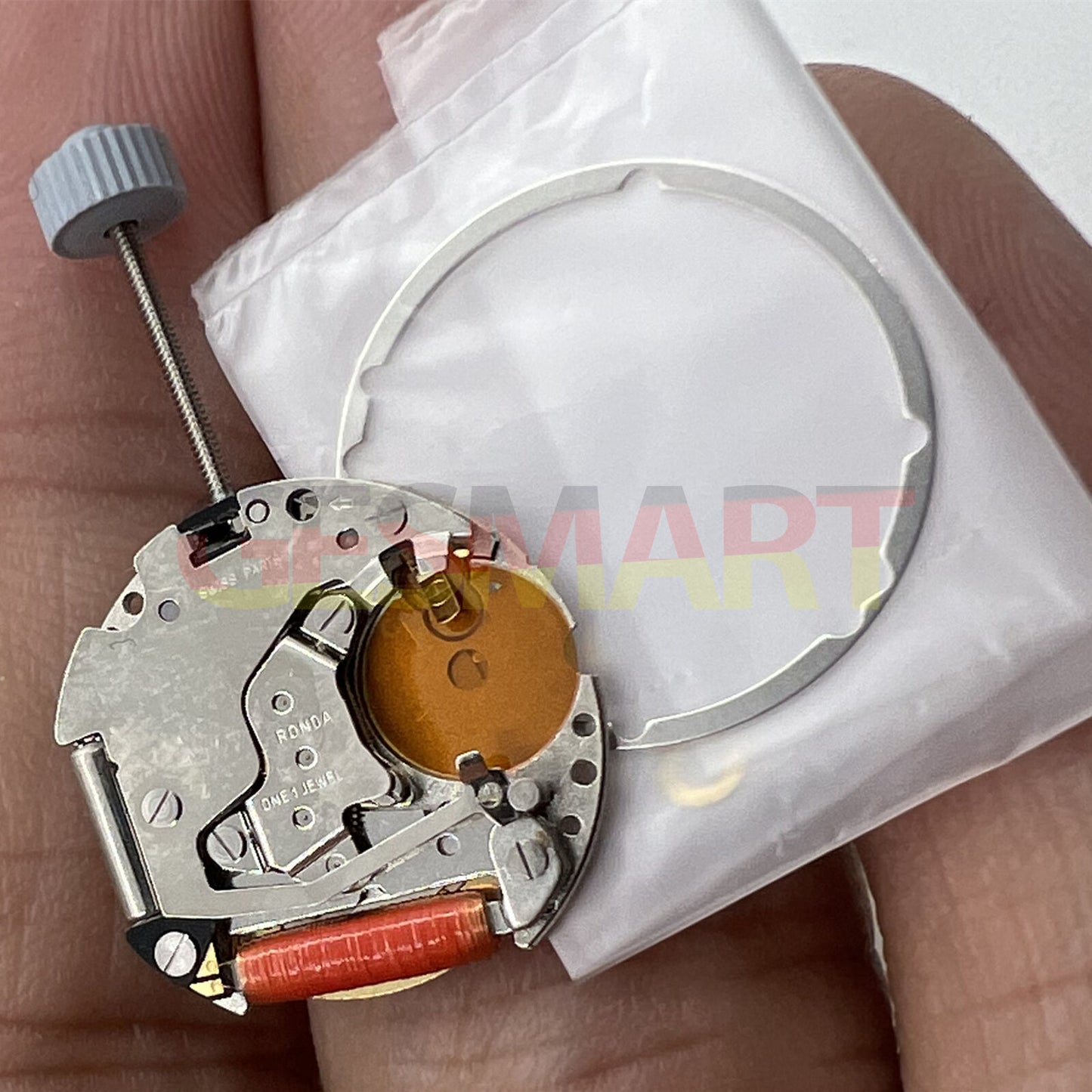 Mouvement de montre à quartz Ronda 775, date à 3 points suisses