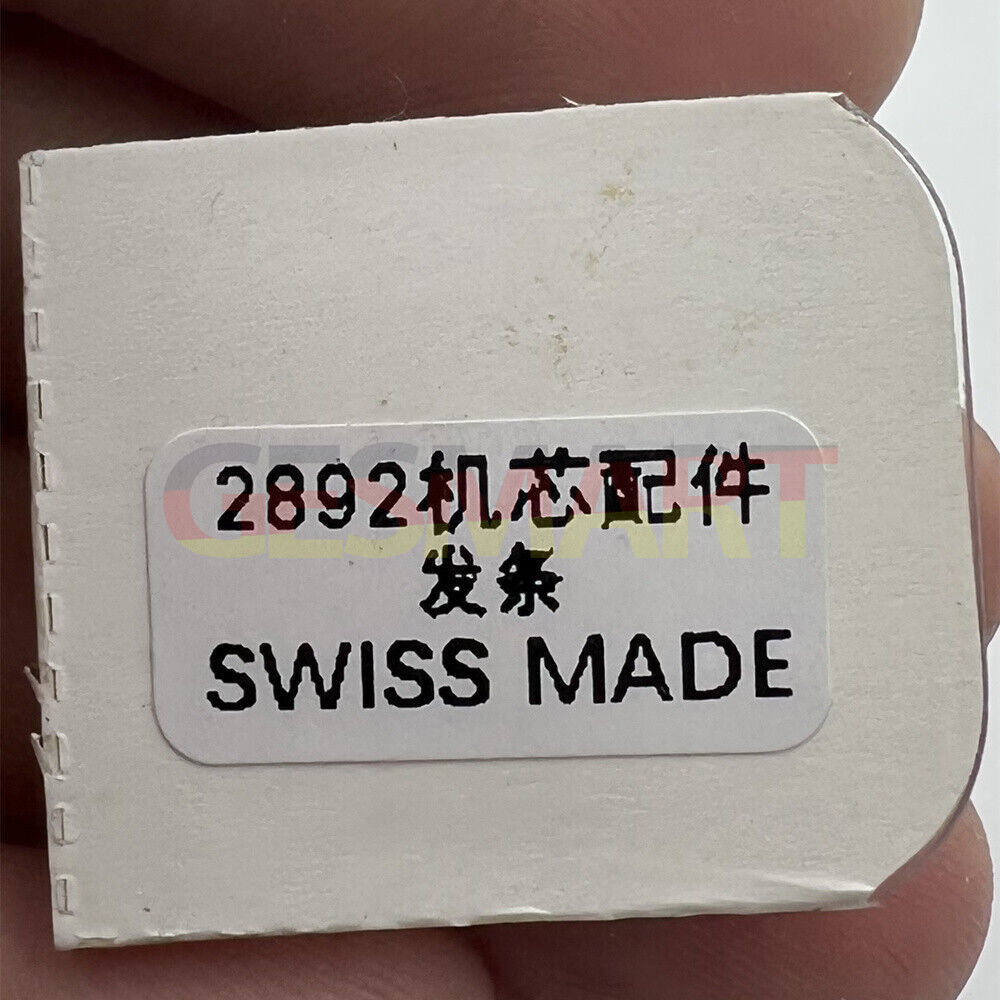 Swiss Made Original Mainspring for ETA2892A2 watch movement, quality repair part