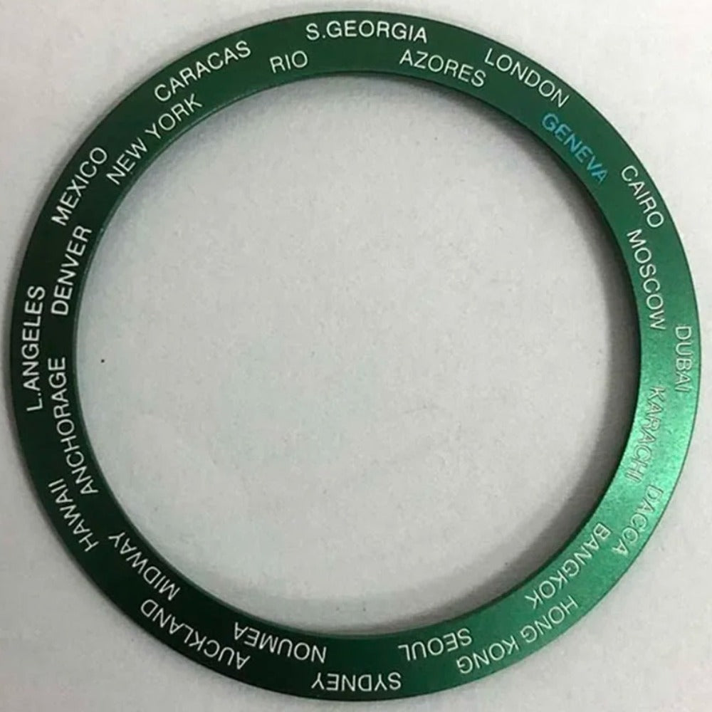 Green New Watch Bezel 38mm/30.6mm Ceramic Insert Ring Bezels Diy Watches Ring