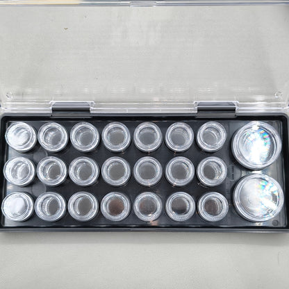 Swiss Bergeon 6088-D Storage Box Plastic With 21 Insert Boxes