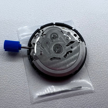 Seiko NH36 NH36A Movement Black Disk Week English font Crown@3.8