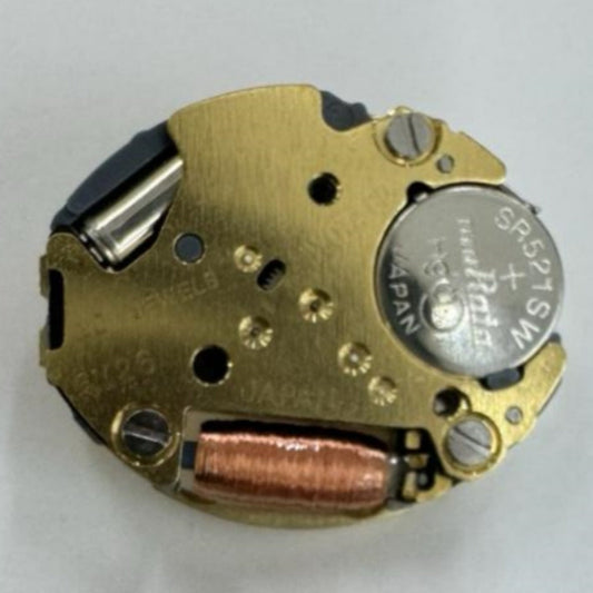 Japan Made Miyota 5Y26 watch part with high canon pinion and precise hands for accurate timekeeping.