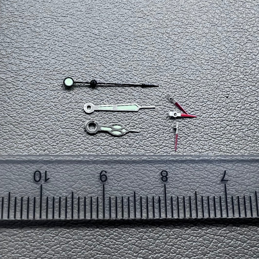 2 Sets Silver Trim Watch Hands for Miyota OS10 OS20 OS60 OS80 Movement