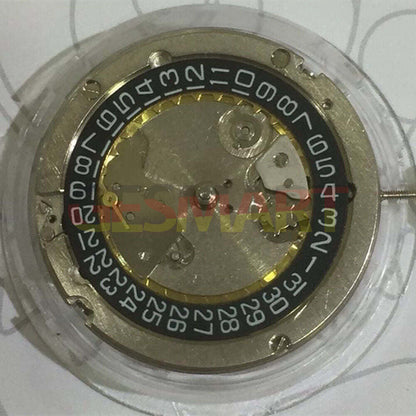 Seagull ST25 automatic watch movement with small second at 9, precision mechanical component.