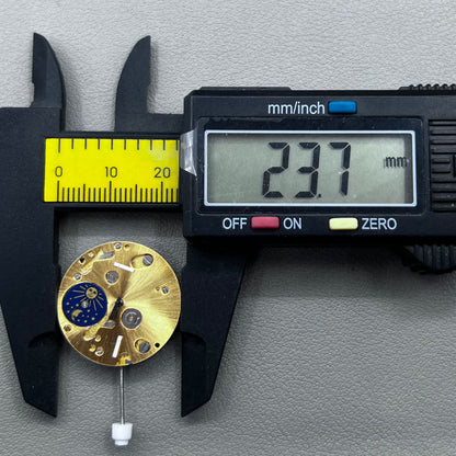 Swiss ISA 9231 Watch Quartz Movement Star Moon Phase@6