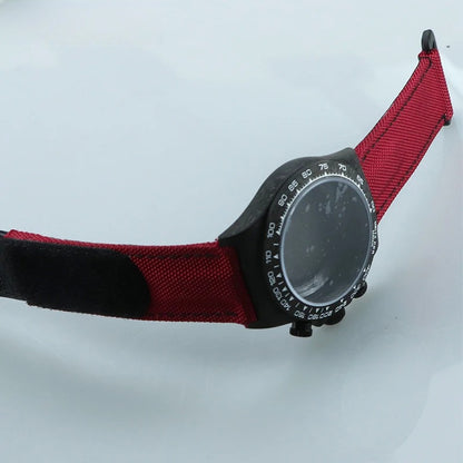 4130/VK63 38.0mm Carbon Fiber Case Popular Nylon Cowhide Strap Fastener