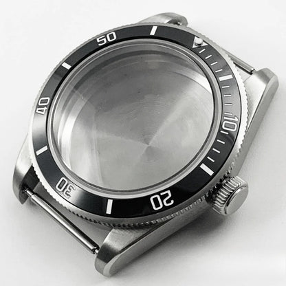 39MM Bezel Domed Sapphire Crystal Case for NH34 NH35 NH36 NH38 ETA 2824 PT5000