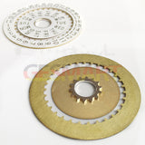 Pilot White Date Disk Wheel Week Wheel Generic for China Made/ETA 7750 Movement