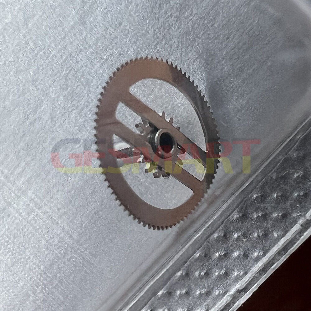 Cannon pinion with driving wheel for ETA2824/2836 movement, precise watch accessory.