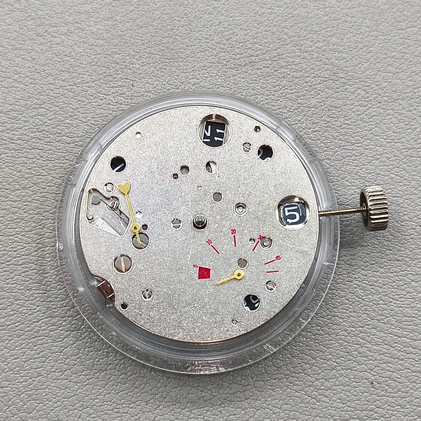 Seagull TY2530 Mechanical Automatic Movement Black Date Disk ST25 Replacement