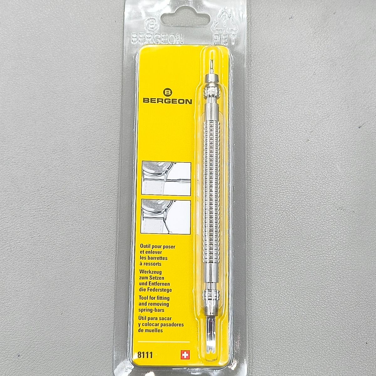 Swiss Bergeon 8111 Fitting And Removing Spring-Bar Replacement 6111