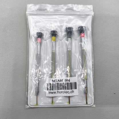 Swiss Horotec MSA01.004 Assortment Of Set of 4 Antimagnetic Screwdrivers