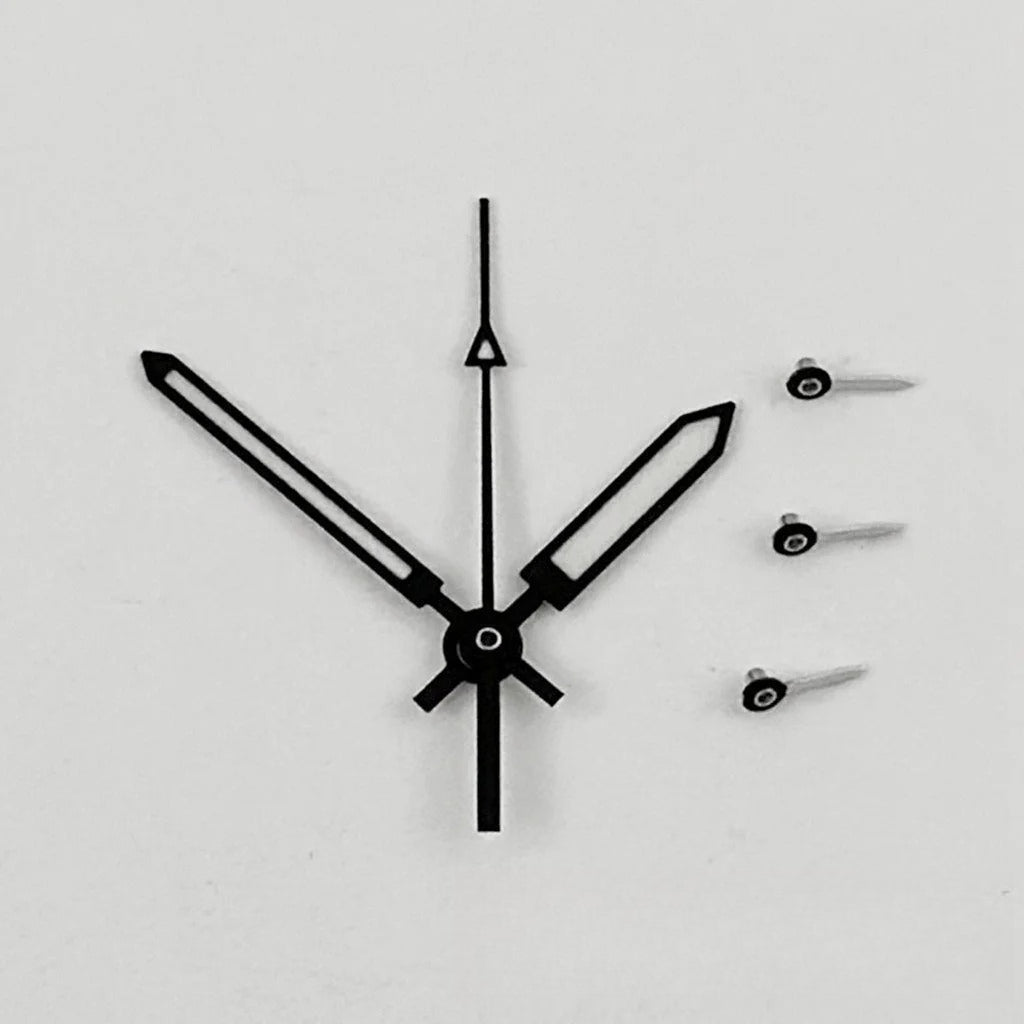 Watch Hands with Green Luminous for VK63 VK63A Quartz 6 hands fit 32.5MM Dial