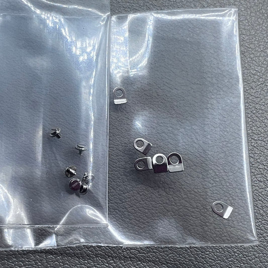 6x Silver Casing Clamp+6x Screws Fit for Seagull ST3600 ETA6497 Movement