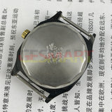 33mm Shanghai Factory Made Manual Mechanical Watch Double Calendar Black Dial