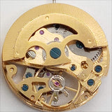 Dandong 7120 Golden Mechanical Movement 3 Hands Hollow Watch Part