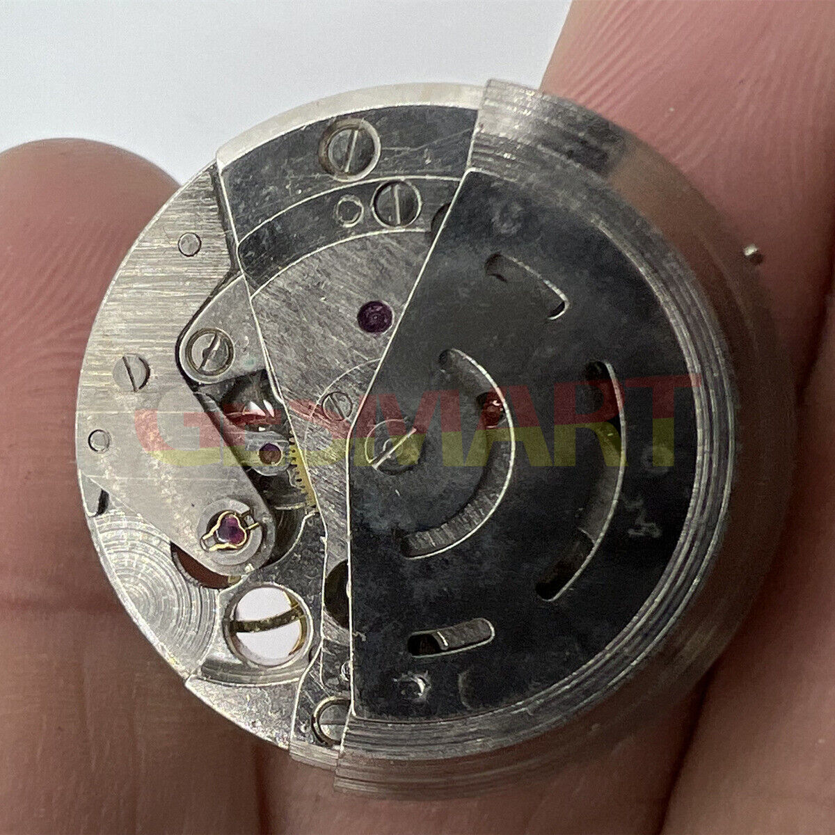 Automatic mechanical watch movement, China-made, for disassembled practice by watch repair enthusiasts.