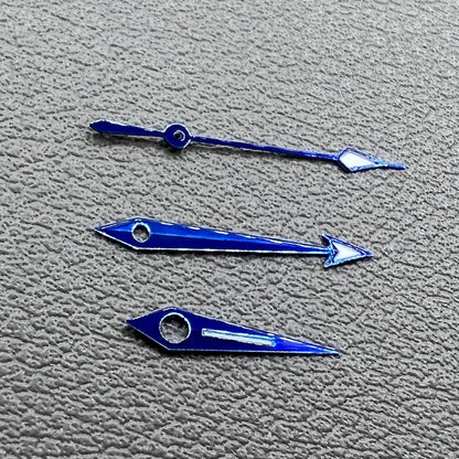 18 5X15 1X10 9mm Blaue Leuchtzeiger Uhr ETA2836 2824 2892A2 Set modifiziert