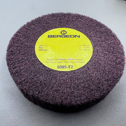 Swiss Bergeon 6085-F2 Polishing Brush Fine Grain Abrasive Wheels Aluminum Oxide