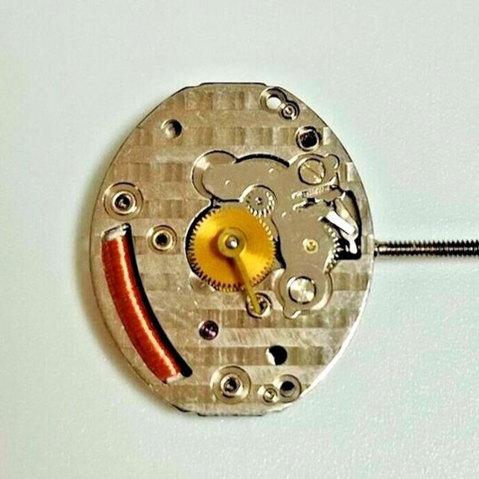 Silver ISA 257 quartz watch repair part compatible with 258/130 models for precise timekeeping.