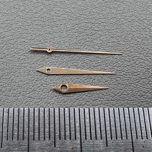 2 Sets Rose Golden Watch Hands Set for ETA 2836 2824 2892A2 ETA Series#8600