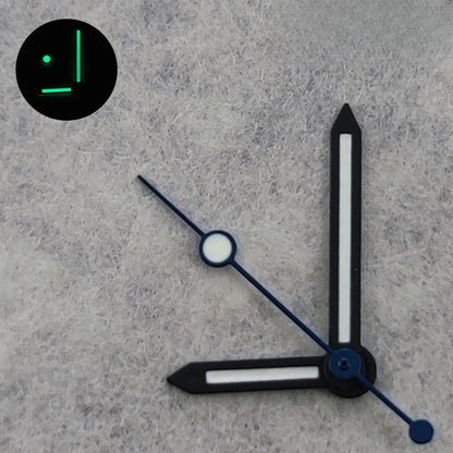 Silver/Black For NH34 NH35 NH36 NH38 7S26 4R35 4R36 Green Luminous Watches Hands