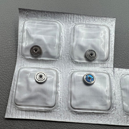 1. Close-up of 5 automatic ball bearings compatible with 7009 7S26#1497 watch movement.  