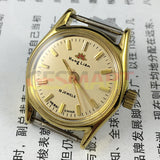 26mm HONGLIAN Manual Mechanical Lady Watch Golden Nail Round Golden Case 3 Hands