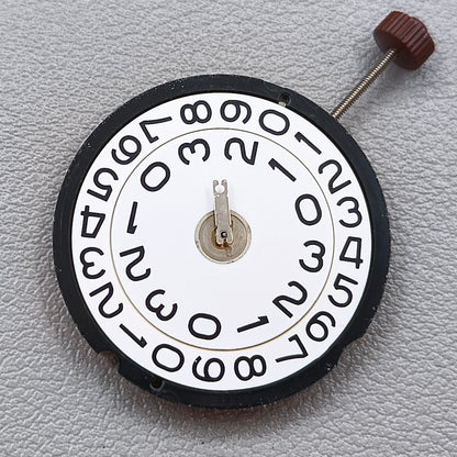 Swiss Ronda 519 Quartz Watch Movement White Disk