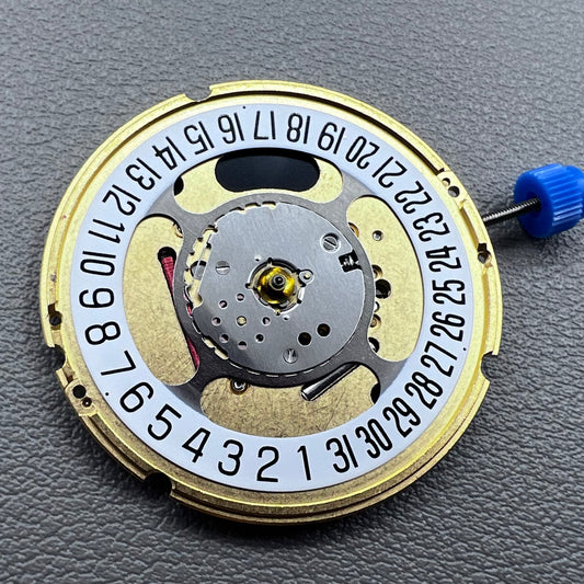 Swiss ETA F07.111 Watch Quartz Movement 3 Hands Date@6