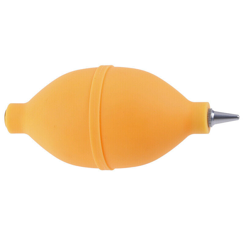 Set of 3 air pump cleaners, rubber dust blowers for precise watch PCB maintenance.