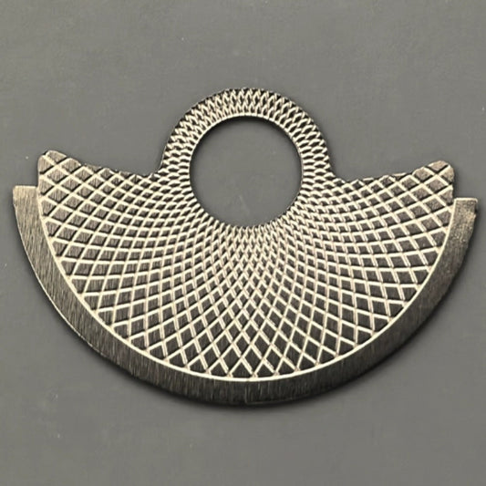 Black Snake Scale rotor overlay, compatible with NH35 NH36 7S26 4R35 watch movements for stylish customization.