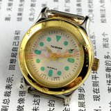 28mm TAISHAN Manual Mechanical Lady Watch 19 Jews Golden Case with Numeric Mark