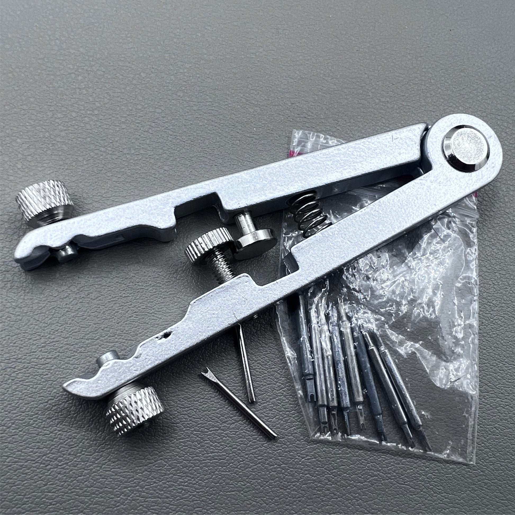 Bracelet spring bar plier remover with 8 pins for watch strap repair by BG 6825