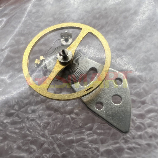Genuine Japan-made complete balance wheel with splint for Miyota 8N24 watch movement by Miyota.