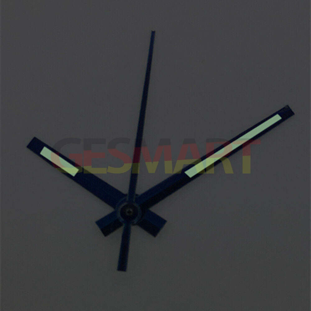 Blue Trim Blue Second Green Luminous Watch Hands for Asian 8215/2813/8205