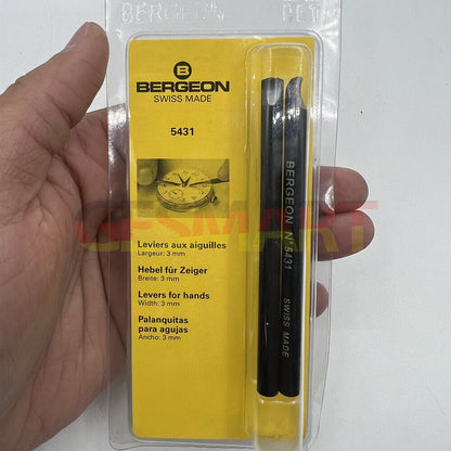 Bergeon 5431 watch hand levers 3mm for precise watch repair and adjustment tools.