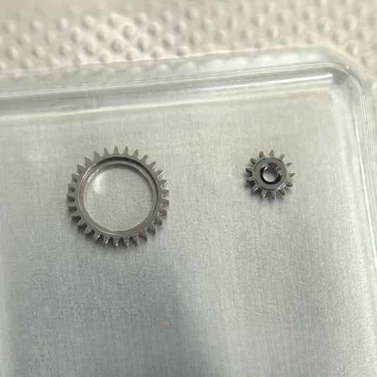 Replacement part winding pinion and crown wheel for Swiss 3313 3303 watch movement