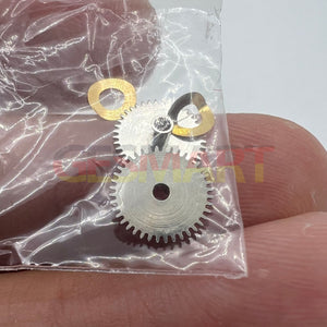 Watch Part Hour Wheel+Train Bridge Fit for Seagull ST3600 ETA6497 Movement