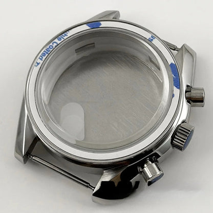 40mm Men Watch Metal Watch Case For VK63 VK64 Suitable for 20mm strap Watch Box