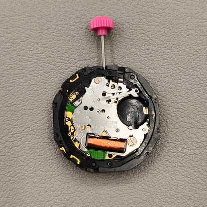Japan Citizen E106M Solar Movement Black Disk Double Calendar