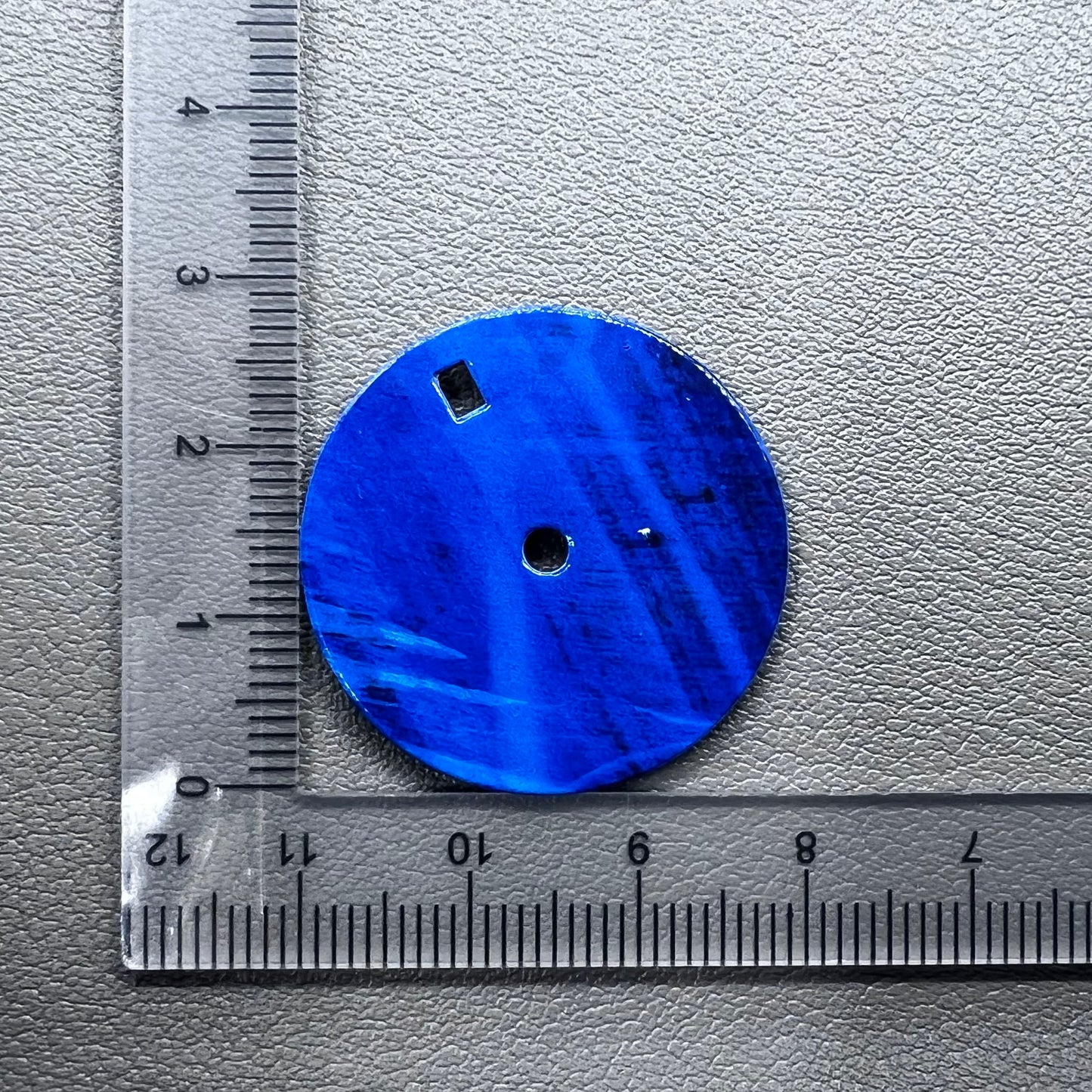 28.5mm Watch Dial Gradient Blue Enamel+Copper for NH34 NH35 Movement